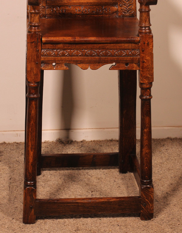 17th Century Children Wainscot Armchair