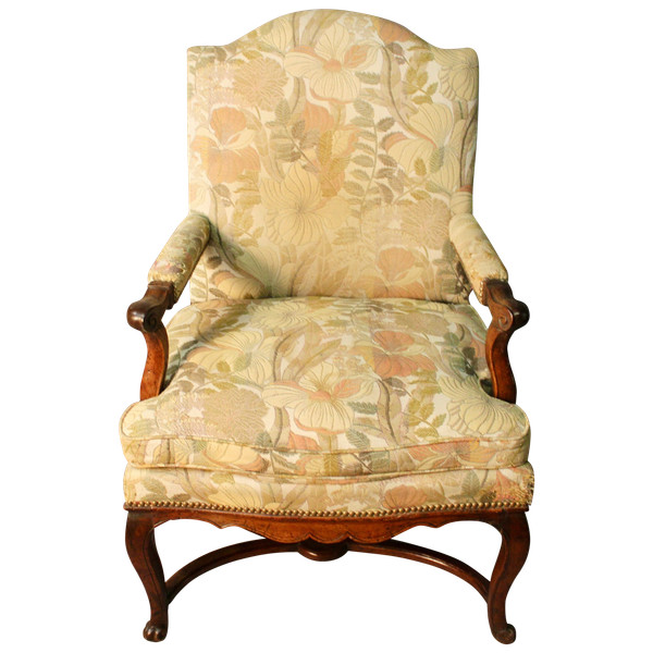 Large 18th Century Regency Flat Back Armchair