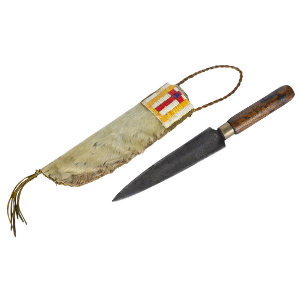 Coltello Apache e relativo fodero - Sioux