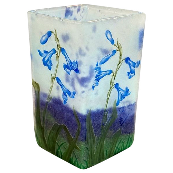 Daum Nancy Vase "Aux Gentianes"