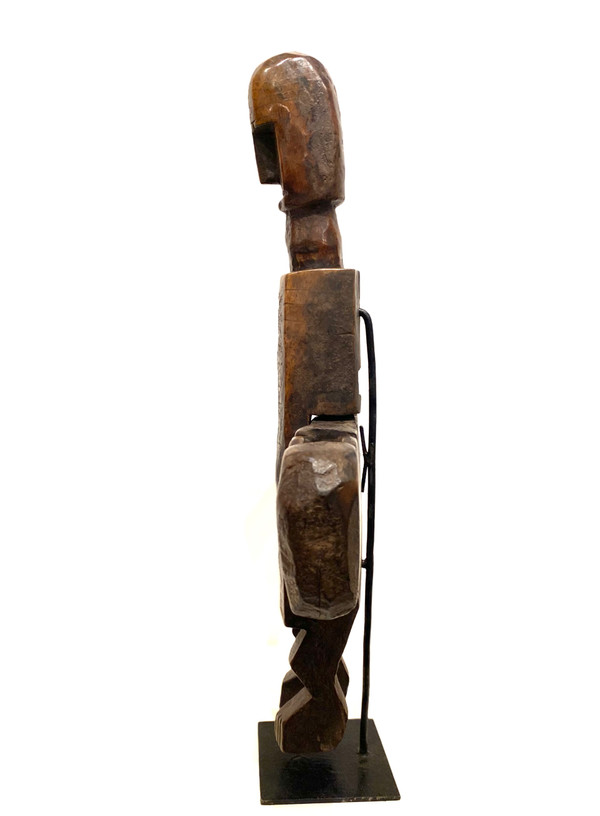 Serrure de porte anthropomorphe BAMBARA ou BAMANA du Mali