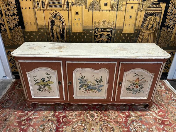 Painted Louis XV era Provencal sideboard