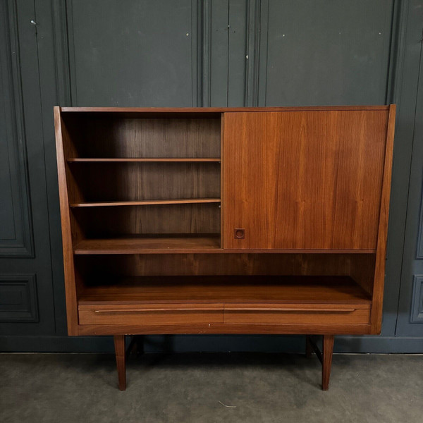 Credenza scandinava in teak del XX secolo