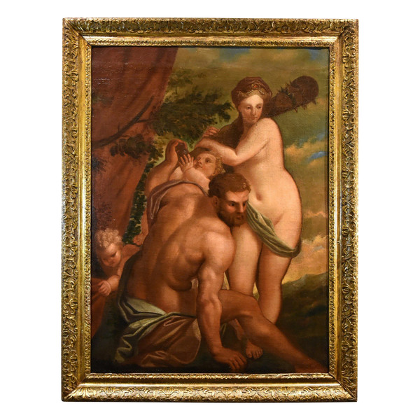 Hercules And Onphale, Alessandro Varotari, Known As Il Padovanino (padua 1588 - Venice 1649)