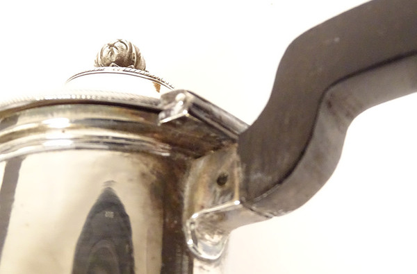 Louis XVI coffee pot Silver Fermiers Généraux Paris 18th century eagle