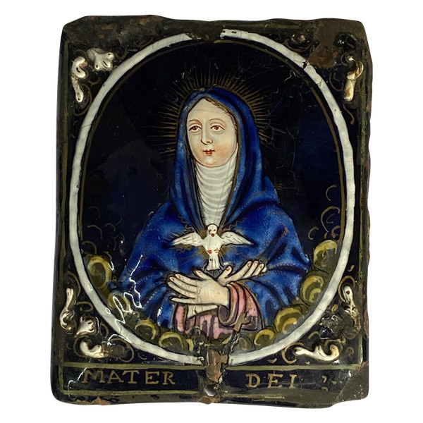 Emailleschild Limoges XVII -XVIII P. Nouailher