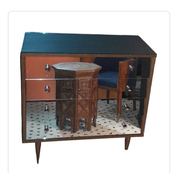 Commode miroirs  circa 60/70