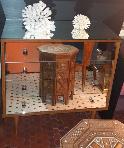 Commode miroirs  circa 60/70