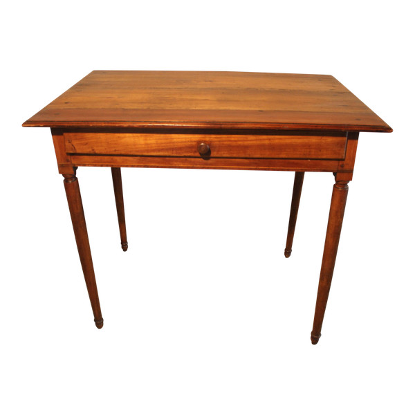 Louis XVI style writing desk in cherry wood from the 19th century