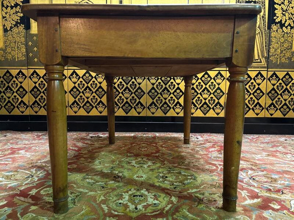 19th century walnut table/desk