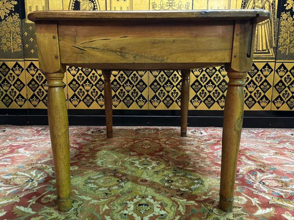 19th century walnut table/desk