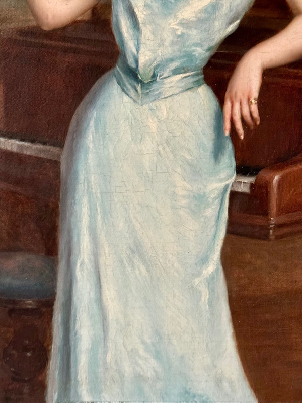 Uno elegante dipinto nel 1903 da Octave Gallian