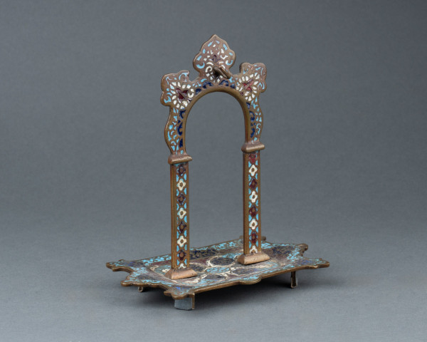 Cloisonné Enamel Desk Set, 19th Century