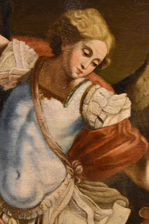 Saint Michael Archangel, Guido Reni (bologna 1575 - 1642) Workshop Of