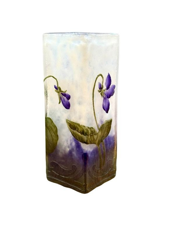 Daum Nancy Vase Art Nouveau "Violettes"