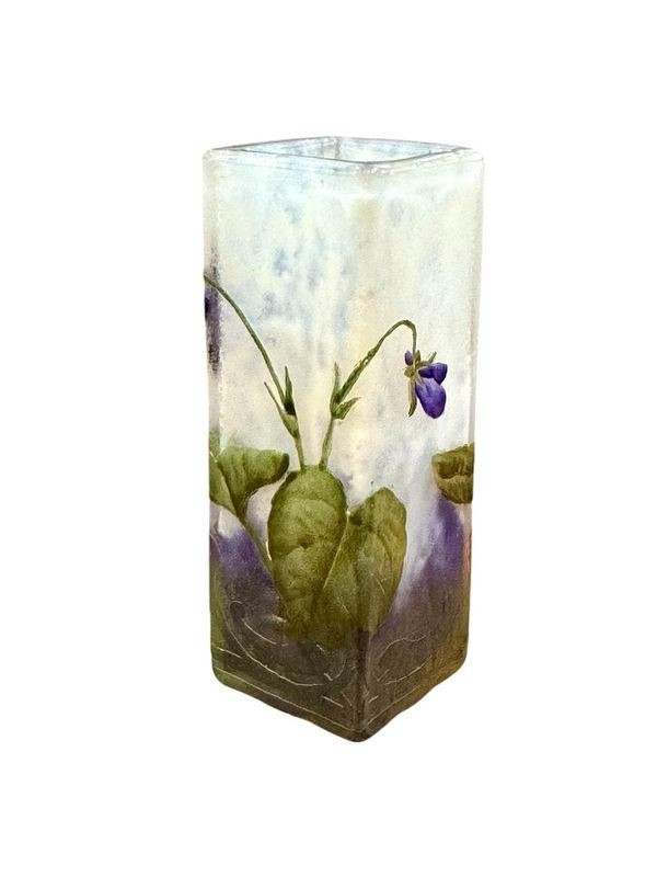 Daum Nancy Vase Art Nouveau "Violettes"