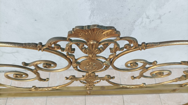 Louis XV brass bed