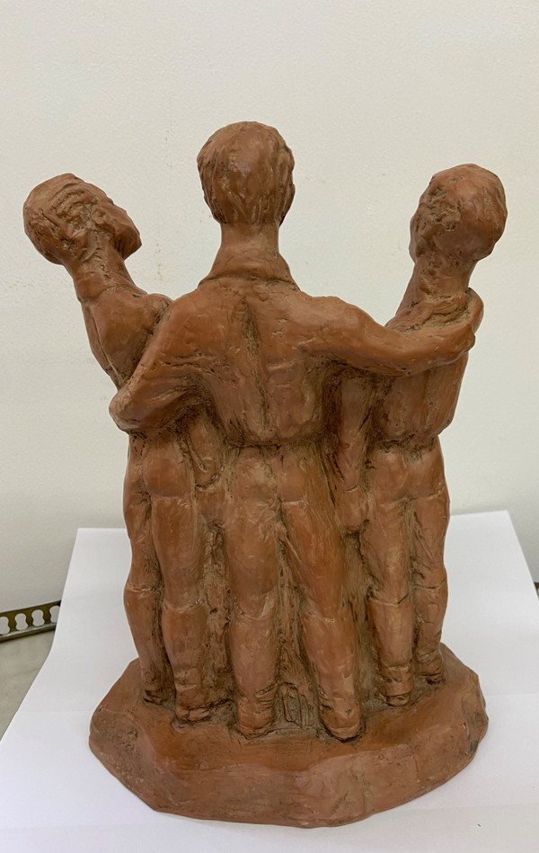 Terracotta sculpture “The choristers” 1930