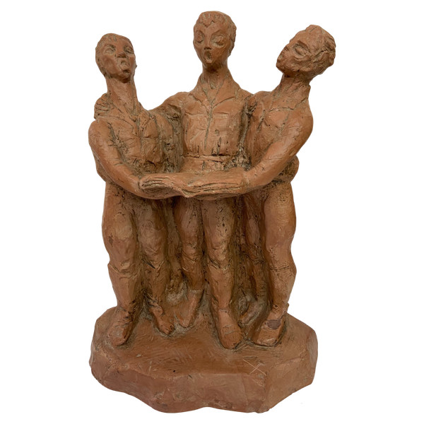 Terracotta sculpture “The choristers” 1930