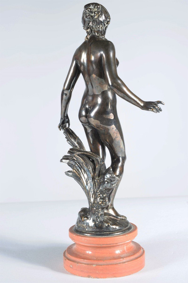 Remise 25\% - Le Réveil de la nature - Statuette en bronze argenté –