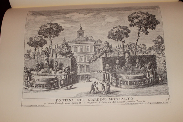 The fountains of Rome illustrated collection based on the 107 engravings by G. Falda "Fontane di Roma"