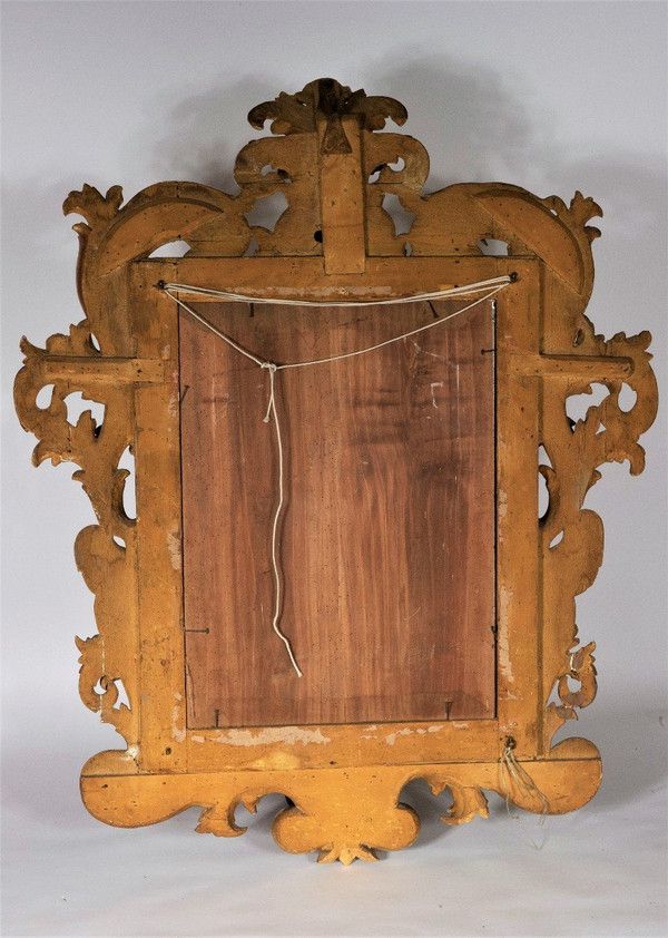 REMISE 25\% - Beau Miroir Italien En Bois Doré - Epoque XIXème