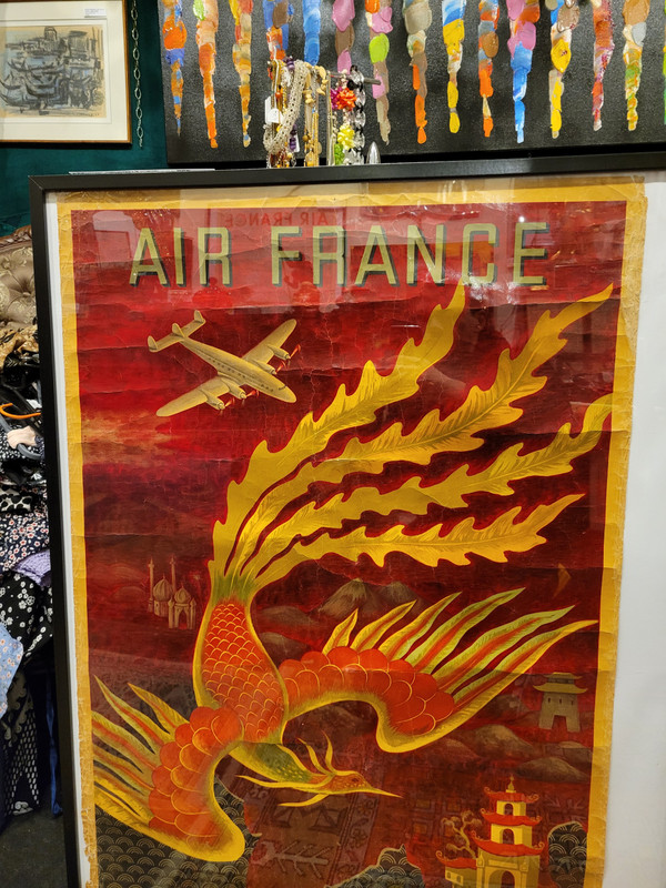 Air France Far East original poster