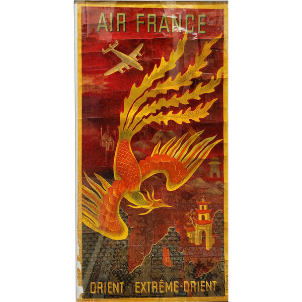 Air France Far East original poster