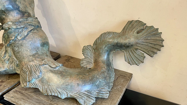 Pond Sculpture Depicting a Triton, Late 18th/Early 19th Century