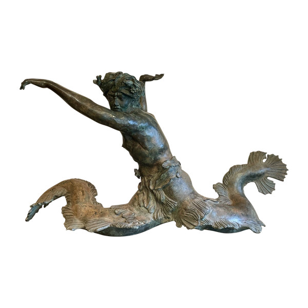 Pond Sculpture Depicting a Triton, Late 18th/Early 19th Century