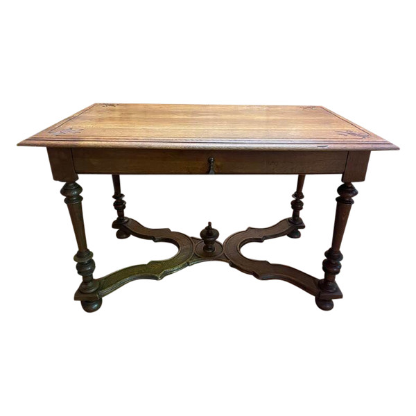 Louis XIII - Renaissance style desk or entrance console