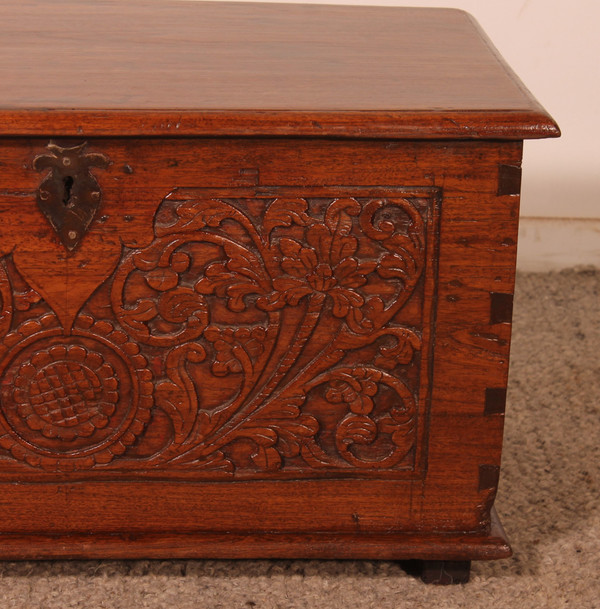 Small Indian Spice Chest - 19th Century