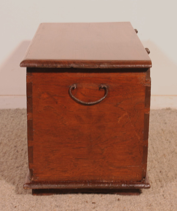 Small Indian Spice Chest - 19th Century