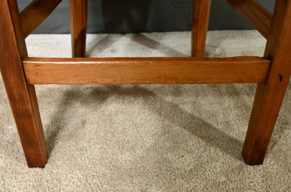 Suite of 4 cherrywood chairs, Directoire period - Early 19th century