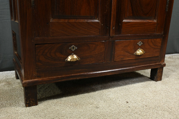 Pondichery spice cabinet, Teak and Rosewood - 1900