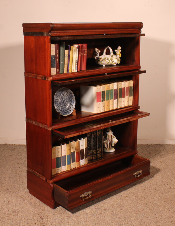 Globe Wernicke Mahogany Bookcase