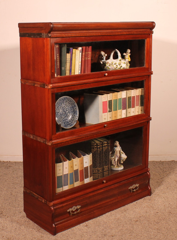 Globe Wernicke Mahogany Bookcase