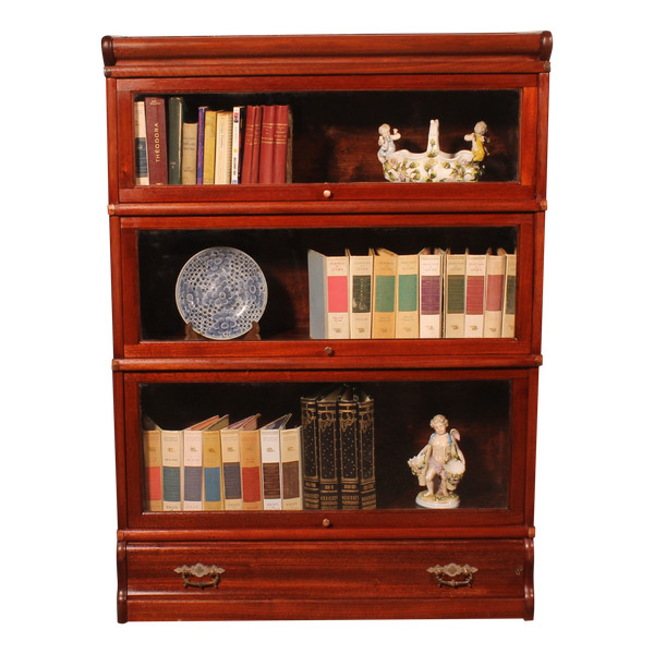 Globe Wernicke Mahogany Bookcase