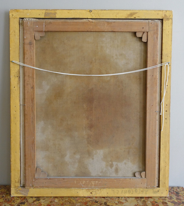 Scuola olandese del XVII secolo, pappagallo e parrocchetto, HST attribuita a Mathias Whithoos - 93,5 cm x 109 cm