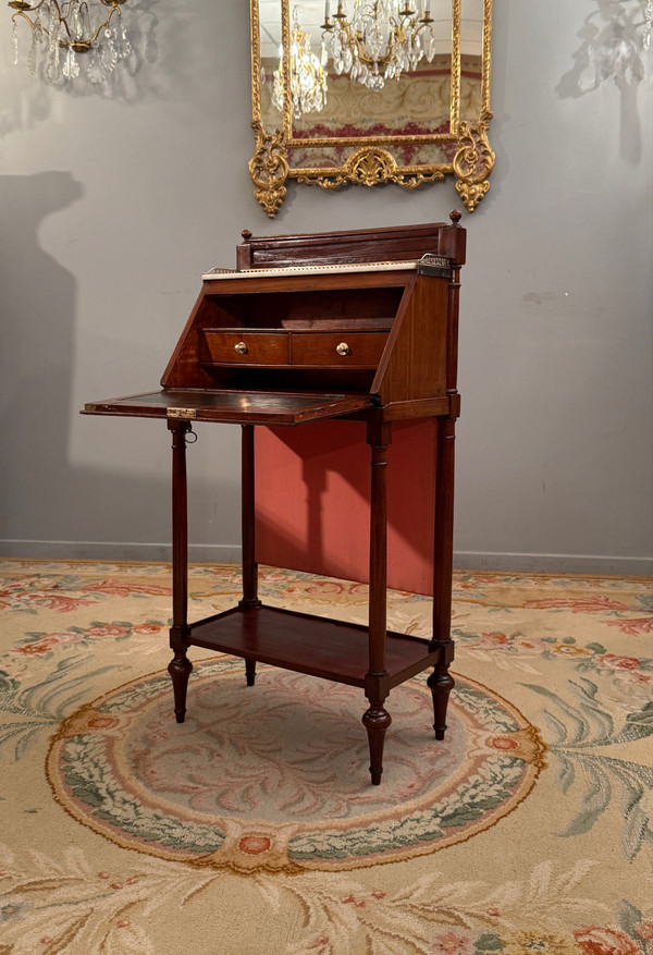 Louis XVI Period Mahogany Billet Doux About 1780