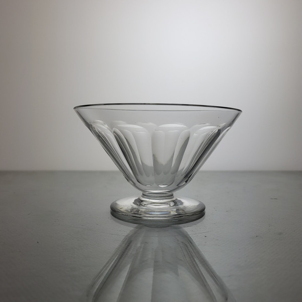 24-teiliges Service aus Baccarat-Kristall Modell Rex 1920-30's