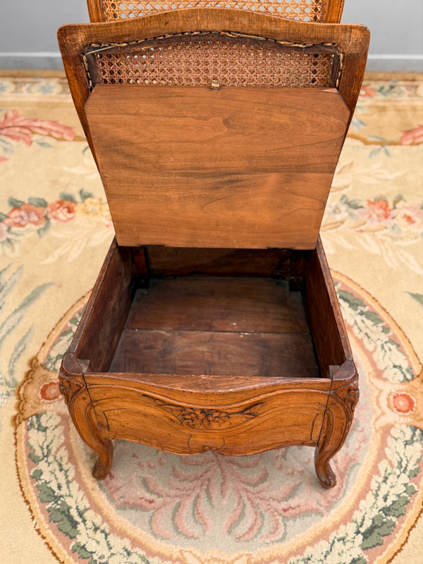 Louis XV period Chaise De Commodité, circa 1760.