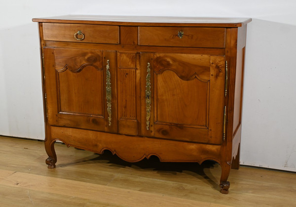 Credenza Val de Loire in ciliegio, stile Luigi XV - metà del XIX secolo