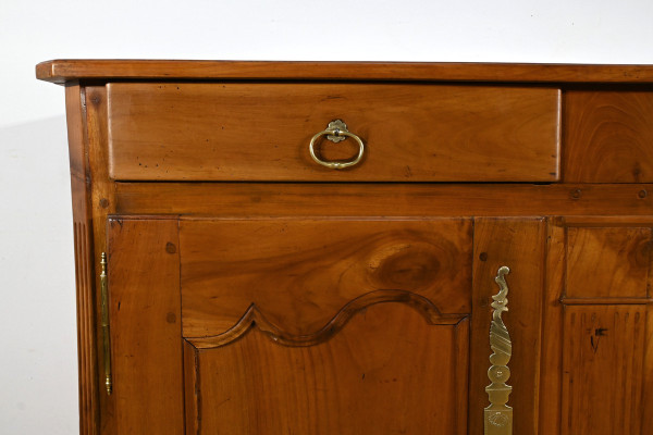 Credenza Val de Loire in ciliegio, stile Luigi XV - metà del XIX secolo