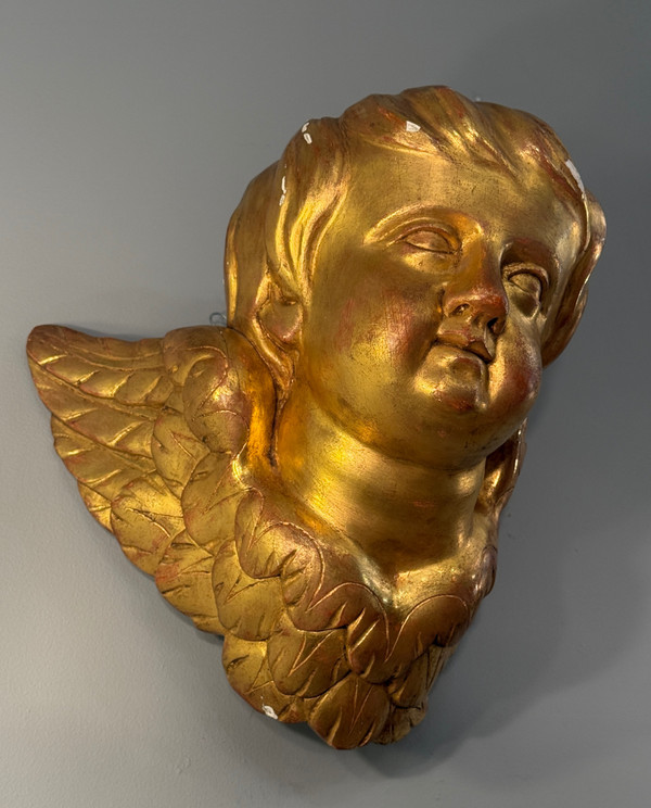 Cherubin Putti In 18th Century Giltwood