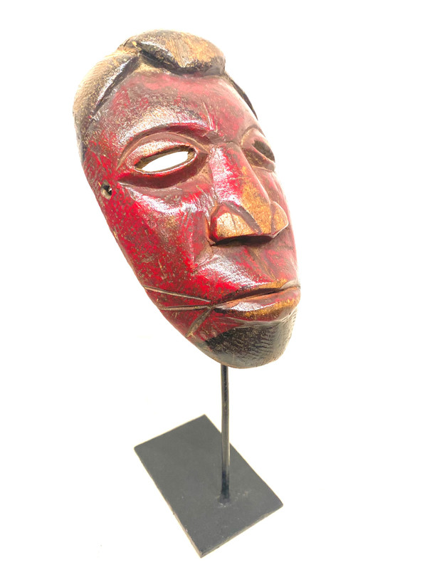 Kleine anthropomorphe Maske MOSSI aus Burkina Faso