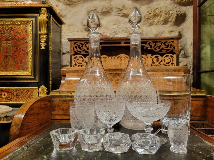 Ensemble Baccarat (45 Pièces + 2 Carafes)