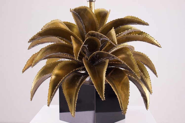 Agave lamp Maison Jansen & Ateliers Techoueyres.