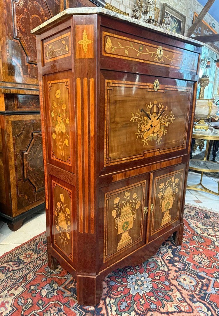 SECRETAIRE LOUIS XV - TRANSITION 18.