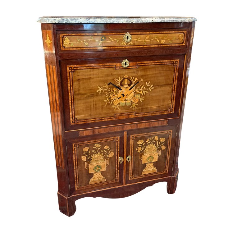 SECRETAIRE LOUIS XV - TRANSITION 18.